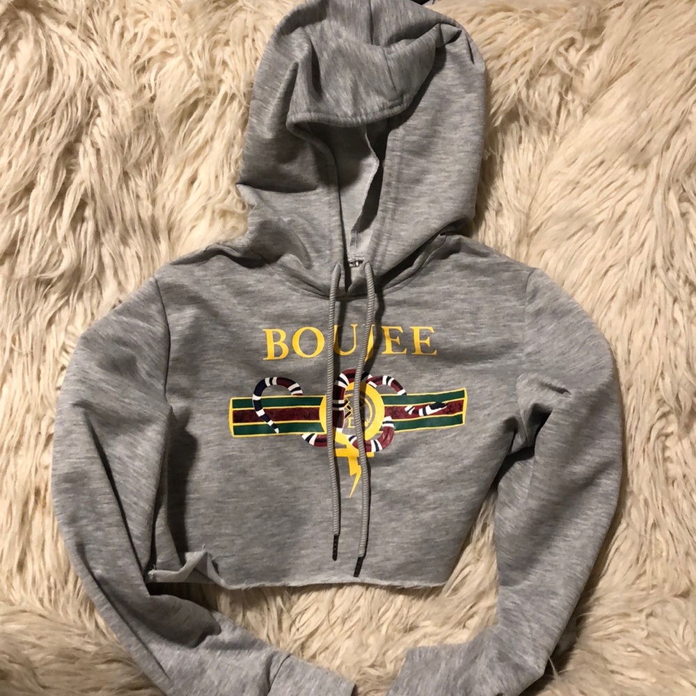 Cropped sweatshirt